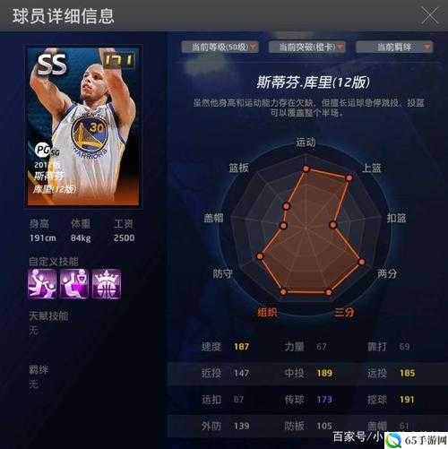 nba2k23 扣篮能力值排名一览