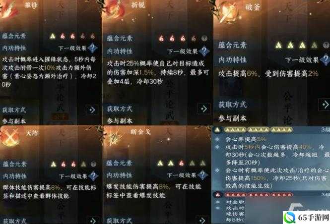 逆水寒手游内功周天效果详解及攻略