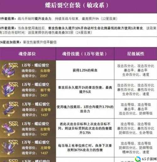 斗罗大陆魂骨搭配策略