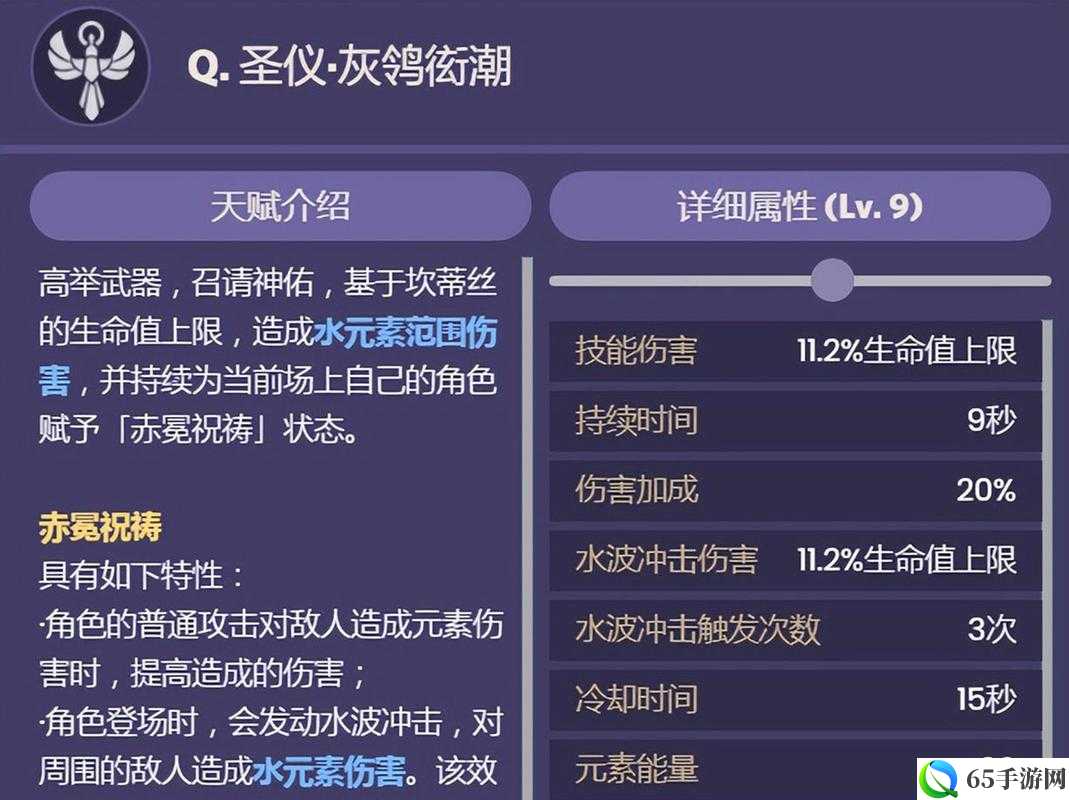 原神中坎蒂丝技能机制全解析