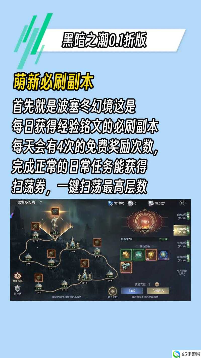 黑暗之潮契约副本攻略