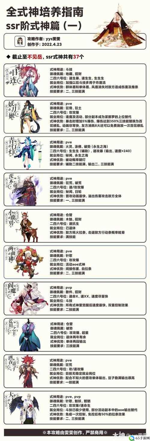 阴阳师：未觉醒式神变 SSR 秘籍